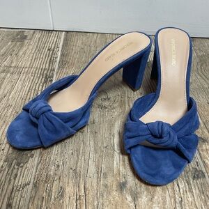 Veronica Beard Ganita Knot Front Sandal Heels - Size 8